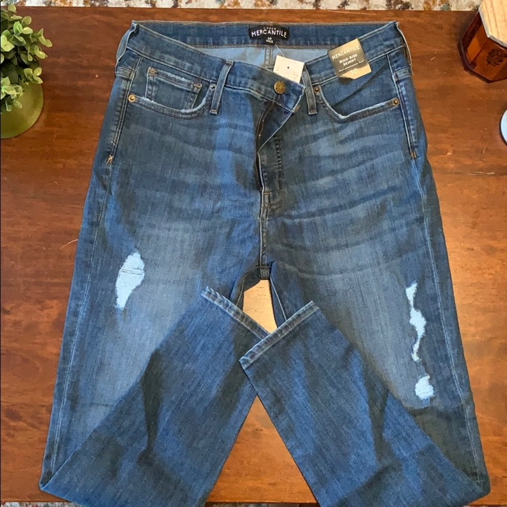 NWT JCrew High Rise Skinny Jeans
